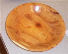 Yew bowl by Dave Matson